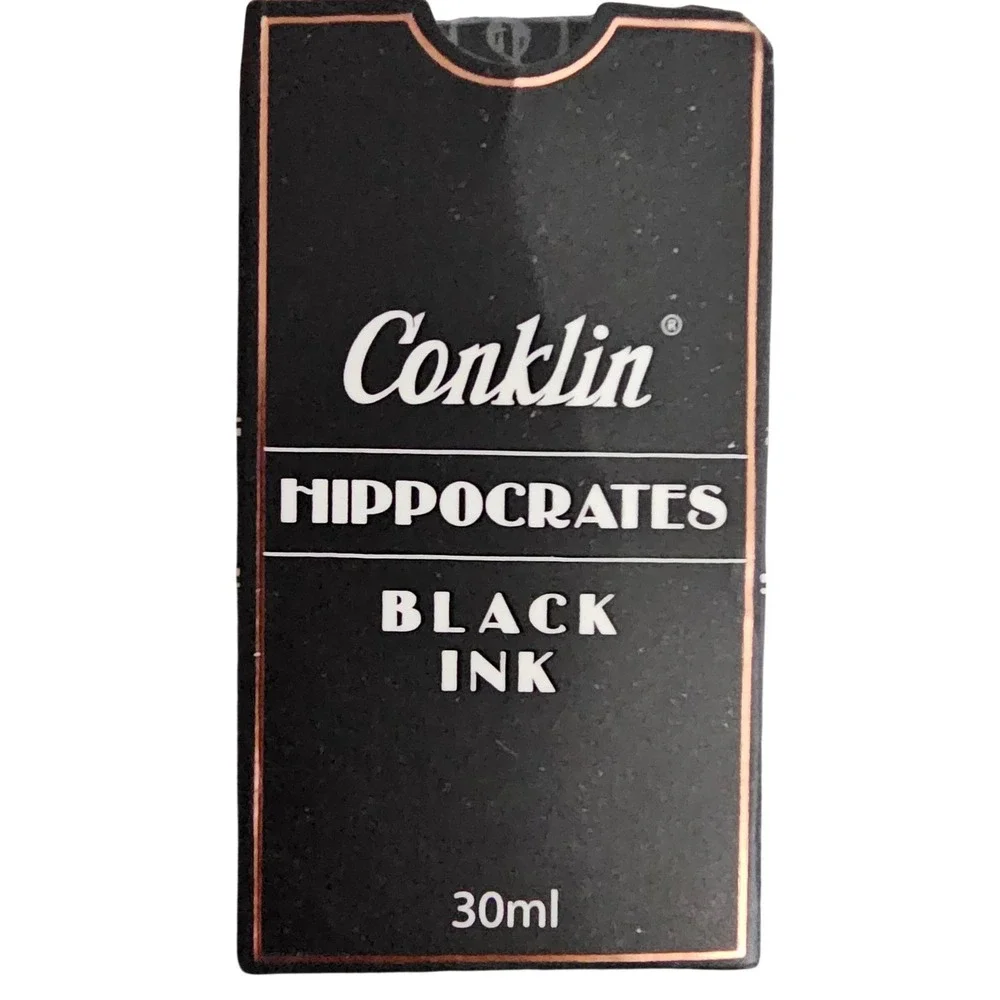 Conklin Hippocrates Black Ink 30ml Fountain Pen Bottle CK73239